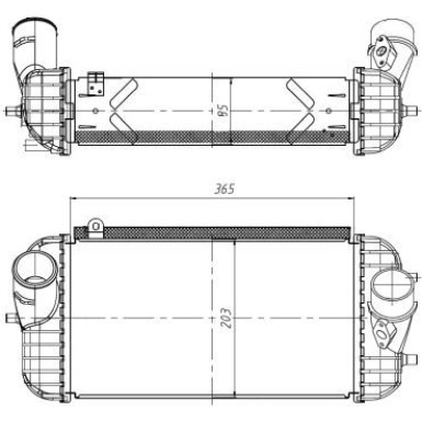 309066 Ladeluftkühler