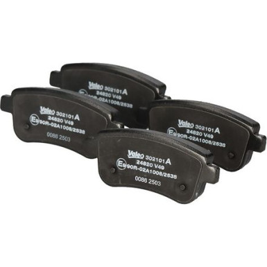 Valeo Bremsbelagsatz, Scheibenbremse EXPERT 302101A