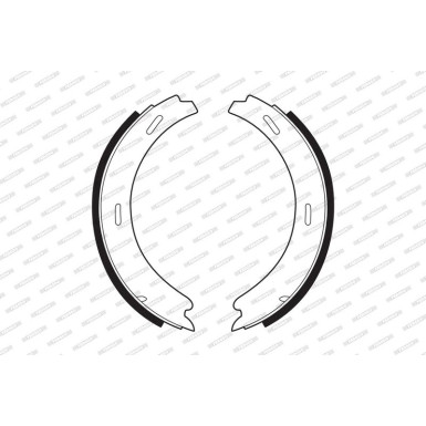 Ferodo Bremsbackensatz, Feststellbremse PREMIER FSB196