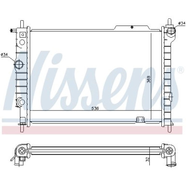 63059 Kühler, Motorkühlung