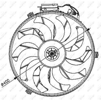 47028 Lüfter, Motorkühlung