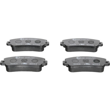 13.0460-3939.2 Bremsbelagsatz, Scheibenbremse