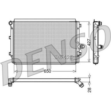 DRM32017 Kühler, Motorkühlung