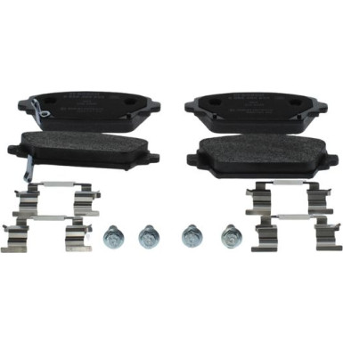 BOSCH | Bremsbelagsatz, Scheibenbremse | 0 986 494 633
