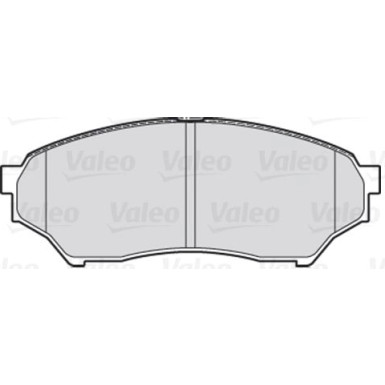 Valeo | Bremsbelagsatz, Scheibenbremse | 301521