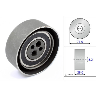 531 0103 20 Spannrolle, Zahnriemen