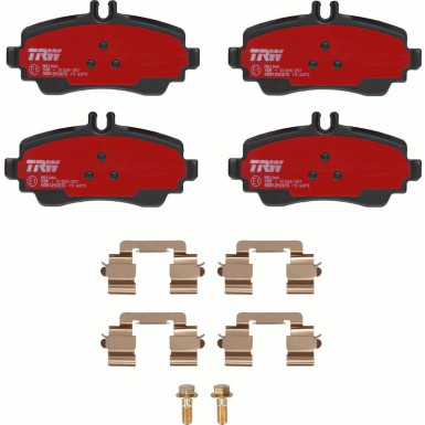 TRW Bremsbelagsatz, Scheibenbremse DTEC COTEC GDB1293DTE