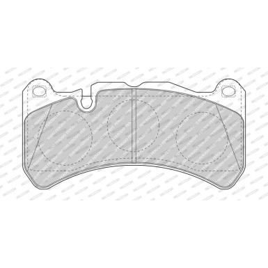 FDB4212 Bremsbelagsatz, Scheibenbremse PREMIER ECO FRICTION