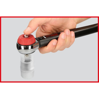 Drehmomentschlüssel-Satz | KS TOOLS 1/2" Ratschen Drehmomentschlüssel Drehknopf 40-200 Nm | 516.1442