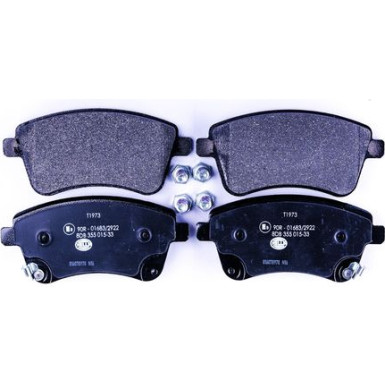 Hella Pagid | Bremsbelagsatz, Scheibenbremse | 8DB 355 015-331 Hella Pagid | Bremsbelagsatz, Scheibenbremse | 8DB 355 015-331