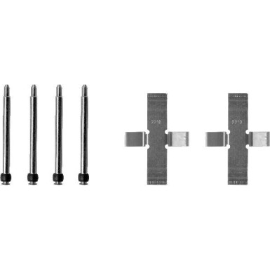 8DZ 355 202-161 Zubehörsatz, Scheibenbremsbelag