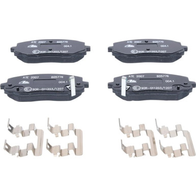 Bremsensatz, Scheibenbremse