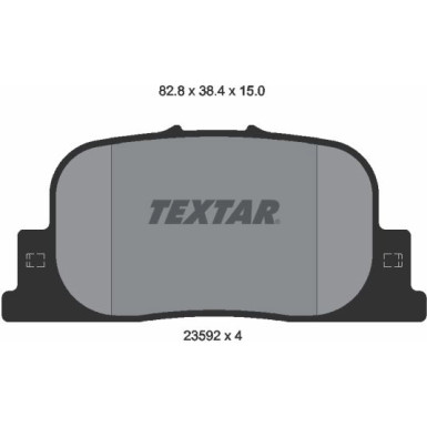 2359201 Bremsbelagsatz, Scheibenbremse