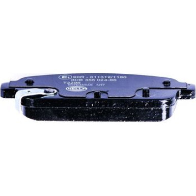 Hella | Bremsbelagsatz, Scheibenbremse | 8DB 355 024-861