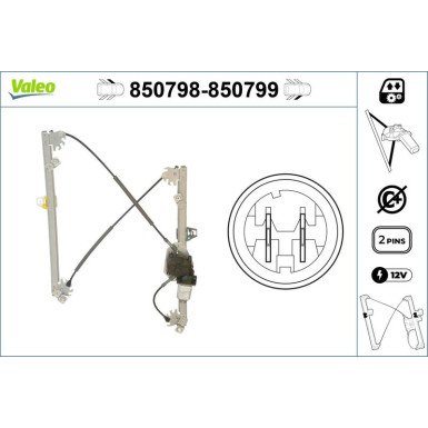 Valeo | Fensterheber | 850798