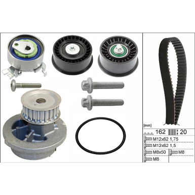 530 0441 32 Wasserpumpe + Zahnriemensatz