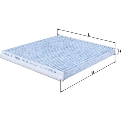 LAK 109 Filter, Innenraumluft LAK 109 Filter, Innenraumluft