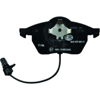 Hella | Bremsbelagsatz, Scheibenbremse | 8DB 355 008-471
