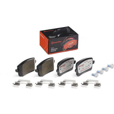 Brembo | Bremsbelagsatz, Scheibenbremse | P 85 100X