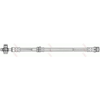 TRW | Bremsschlauch | PHD678