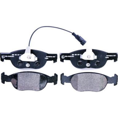 Hella | Bremsbelagsatz, Scheibenbremse | 8DB 355 007-921