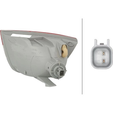 Hella | Rückfahrleuchte | 2ZR 354 069-011
