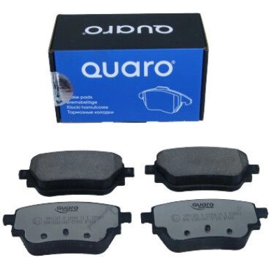 Bremsbelagsatz, Scheibenbremse QUARO SILVER CERAMIC QP0128C