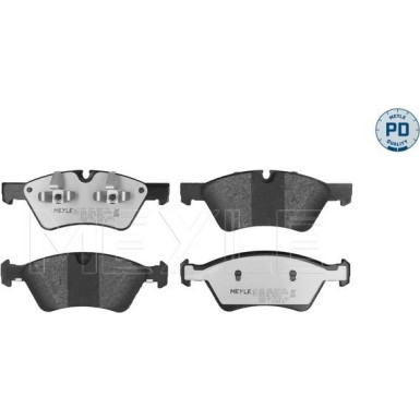 Meyle Bremsbelagsatz, Scheibenbremse MEYLE-PD: Advanced performance and design 025 239 2221/PD