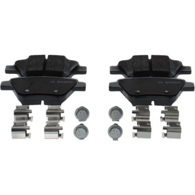 BOSCH | Bremsbelagsatz, Scheibenbremse | 0 986 494 643