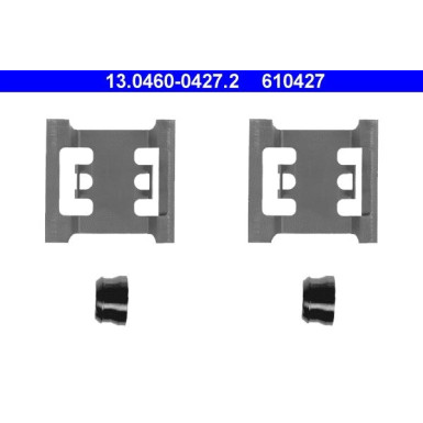 13.0460-0427.2 Zubehörsatz, Scheibenbremsbelag