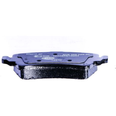 Hella | Bremsbelagsatz, Scheibenbremse | 8DB 355 025-401