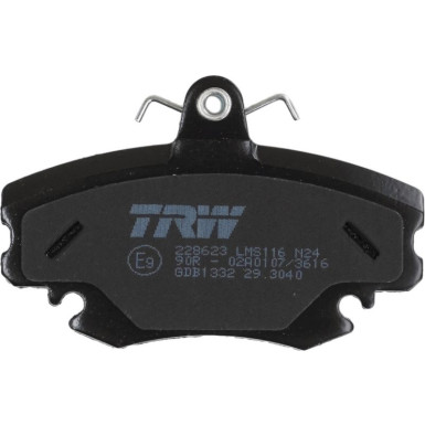 TRW Bremsbelagsatz, Scheibenbremse COTEC GDB1332