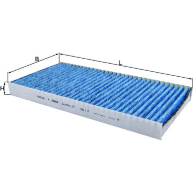 LAO 117 Filter, Innenraumluft CareMetix®