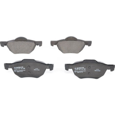 BOSCH | Bremsbelagsatz, Scheibenbremse | 0 986 494 135