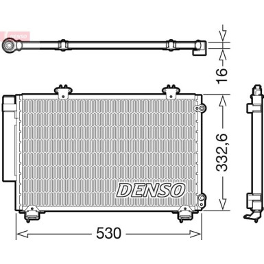 Denso | Kondensator, Klimaanlage | DCN50060