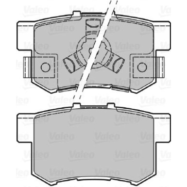 601043 Bremsbelagsatz, Scheibenbremse