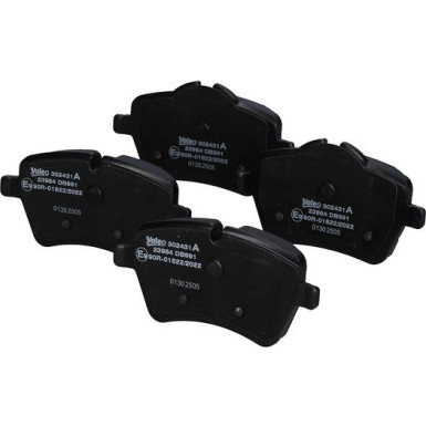 Valeo Bremsbelagsatz, Scheibenbremse EXPERT 302431A