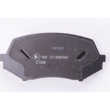 Hella | Bremsbelagsatz, Scheibenbremse | 8DB 355 005-591