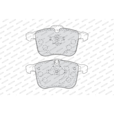 FDB1833 Bremsbelagsatz, Scheibenbremse PREMIER ECO FRICTION