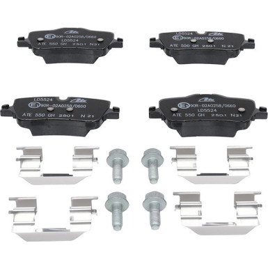 13.0470-5524.2 Bremsbelagsatz, Scheibenbremse ATE Ceramic