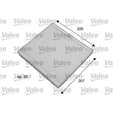 698769 Filter, Innenraumluft VALEO ESSENTIAL 698769 Filter, Innenraumluft VALEO ESSENTIAL