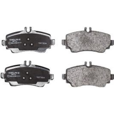 Delphi Bremsbelagsatz, Scheibenbremse LP1401