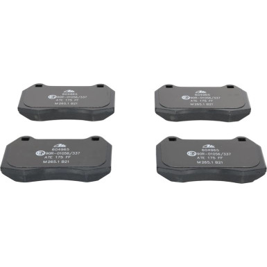 13.0460-4965.2 Bremsbelagsatz, Scheibenbremse