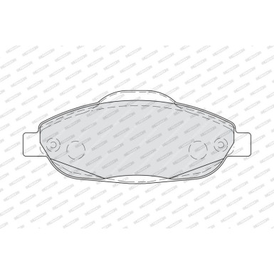 FDB4003 Bremsbelagsatz, Scheibenbremse PREMIER ECO FRICTION