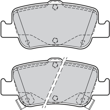 Valeo Bremsbelagsatz, Scheibenbremse ESSENTIAL 302156