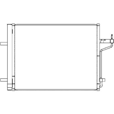 350322 Kondensator, Klimaanlage EASY FIT