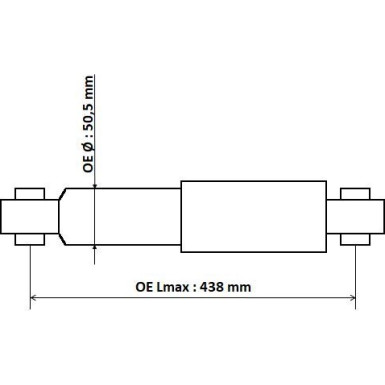345701 Stoßdämpfer Excel-G 345701 Stoßdämpfer Excel-G