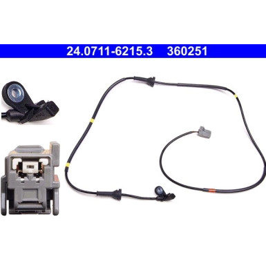 24.0711-6215.3 Sensor, Raddrehzahl 24.0711-6215.3 Sensor, Raddrehzahl