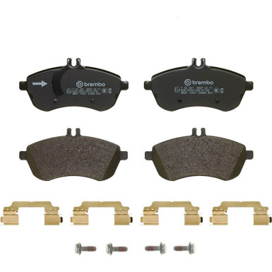 Brembo Bremsbelagsatz, Scheibenbremse PRIME LINE P 50 067