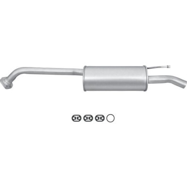 Hella | Endschalldämpfer | 8LD 366 033-571